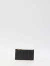 Bottega Veneta Credit Card Holder In Leather With Woven Pattern