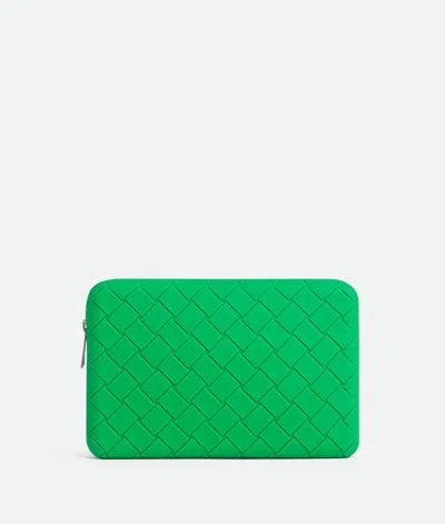 Bottega Veneta Zipped Pouch In Parakeet