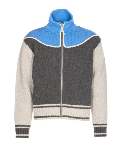BOTTEGA VENETA ZIPPER CARDIGAN
