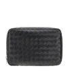Bottega Veneta Zipper Handbag In Black