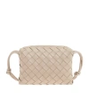 Bottega Veneta Zipper Shoulder Bag In Brown