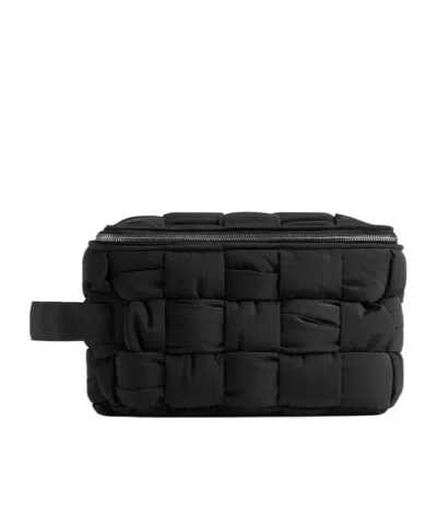 Bottega Veneta Zipper Travel Bag In Black