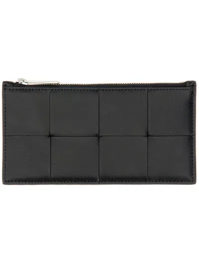 BOTTEGA VENETA BOTTEGA VENETA CASSETTE LEATHER CARD HOLDER