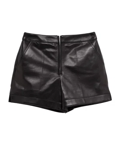 Bottega Veneta Zippered Shorts In Black