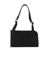 Bottega Veneta Zippered Shoulder Bag In Black