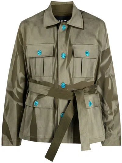 Botter Laser Pr In Kakhi Printed