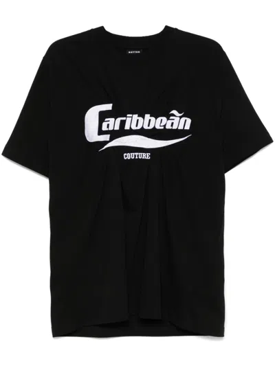 Botter Caribbean Wrinkle T-shirt In Black