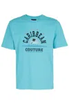 Botter Man T-shirt Azure Size M Cotton In Blue
