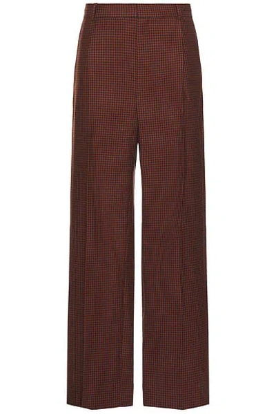 Botter Classic Trousers With Pleat In Red Check