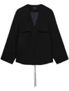 Botter Cut-out Detailed Blazer In Black