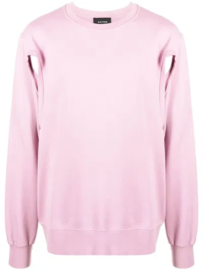 BOTTER CUT-OUT ORGANIC COTTON SWEATSHIRT