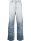 Botter Crystal Embellished Wide Leg Jeans