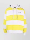 Botter Drawstring Striped Cotton Hoodie