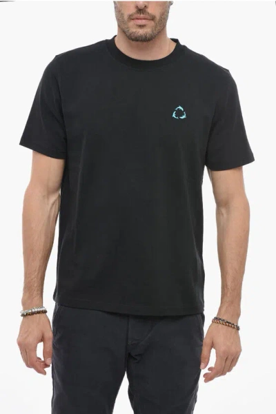 Botter Embridered Seacell T-shirt In Black
