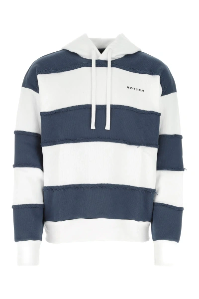 BOTTER HOODIE BOTTER RAW EDGE STRIPE-S ND BOTTER MALE