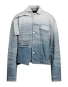 Botter Blue Upside Down Denim Jacket In Blue