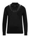 Botter Man Sweater Black Size M Polyester In Black