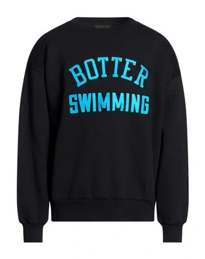 Botter Man Sweatshirt Black Size Xs Organic Cotton