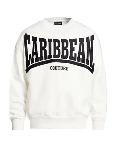 Botter Man Sweatshirt White Size L Organic Cotton In Multi