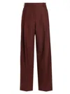 BOTTER MEN'S CHECKED WOOL TROUSERS