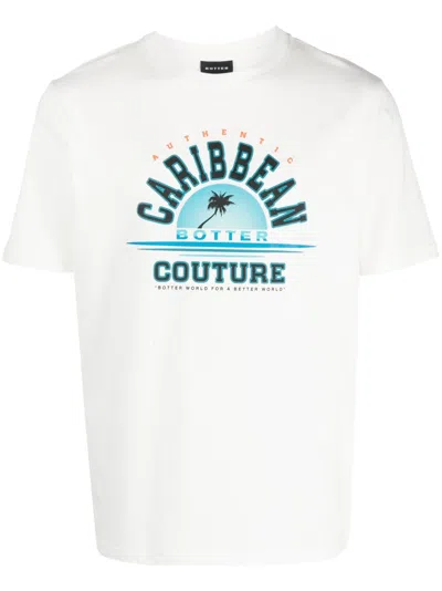 Botter Graphic-print Short-sleeve T-shirt In White