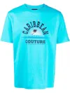 Botter Turquoise Cotton T-shirt In Blau