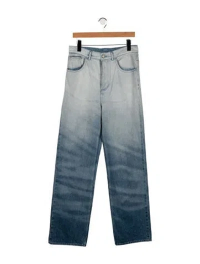 Pre-owned Botter Straight-leg Jeans In Blue