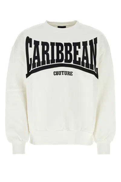 Botter Embroidered Organic Cotton Sweatshirt In White