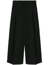 Botter Virgin Wool Tailored Trousers In Black