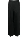 Botter Wide-leg Tailored Trousers In Black