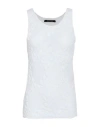 Botter Woman Top White Size Xl Polyamide, Elastane In White