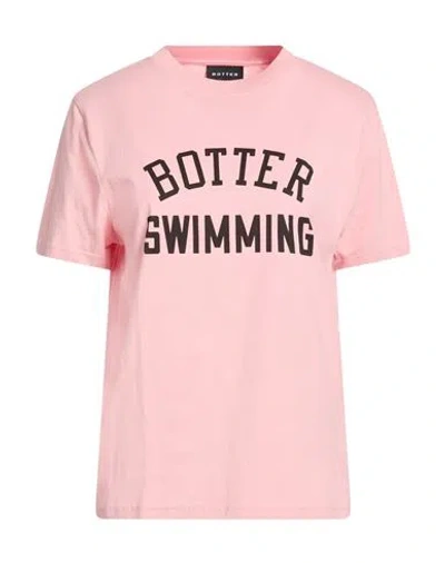 Botter Woman T-shirt Pink Size L Organic Cotton