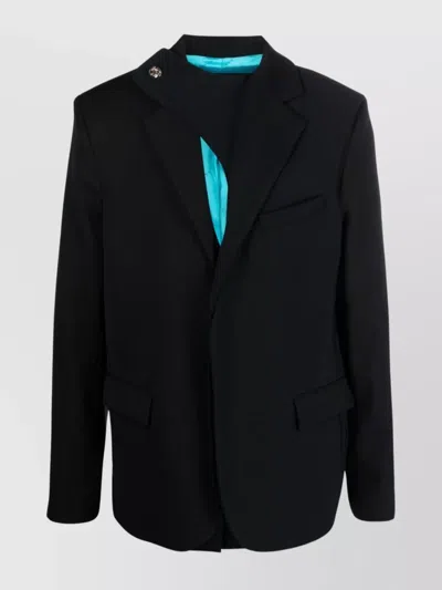 BOTTER VIRGIN WOOL SINGLE-BREASTED BLAZER
