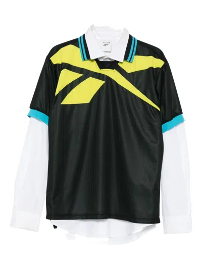 Botter X Reebok Layered Polo Shirt In Multi