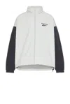 Botter X Reebok Padded Jacket In Grey & Navy