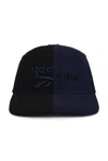 Botter X Reebok Paneled Cap In Black & Navy