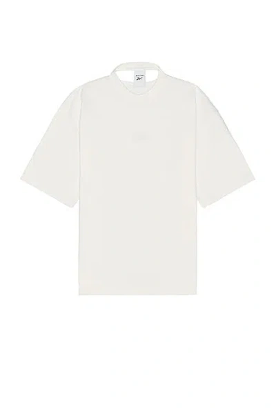 Botter X Reebok Short Sleeve T-shirt In Off White