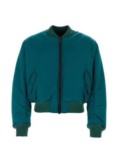 Botter Petrol Blue Bomber Jacket In Green