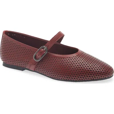 Bottero Ballet Flat In Burgundy