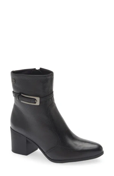 Bottero Belted Shaft Bootie In Black