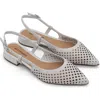 Bottero Botalessandra Slingback Pointed Toe Pump In White