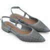Bottero Botalessandra Slingback Pointed Toe Pump In Blue