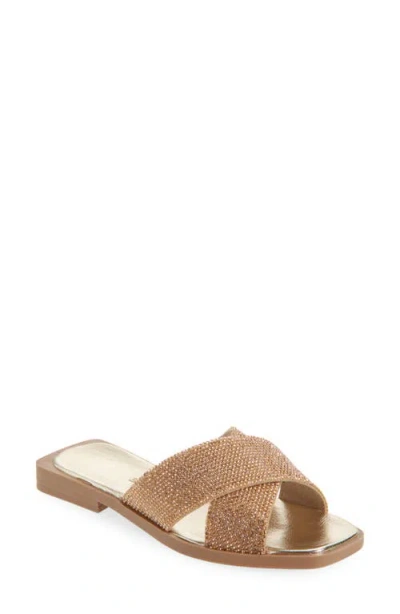 Bottero Botfisher Slide Sandal In Gold