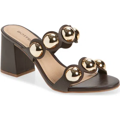 Bottero Botingrid Slide Sandal In Black
