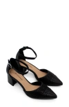 Bottero Botjanet Xxiii Ankle Strap Pointed Toe Pump