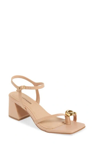 Bottero Botmelinda Ankle Strap Sandal In Neutral