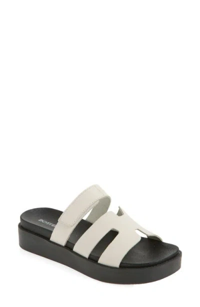 Bottero Botriley Platform Slide Sandal In White