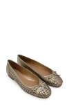Bottero Botsamya Ballet Flat In Gold