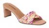 Bottero Capa Salto Raffia Shoe In Multi In Multi