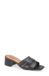 Bottero Catia Slide Sandal In Black